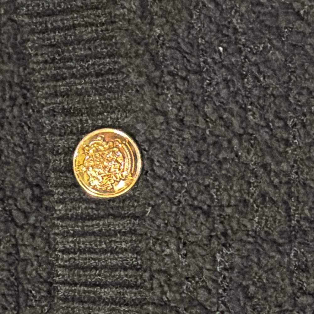 Women's Black Button-Up Vest - Picture 12 of 13